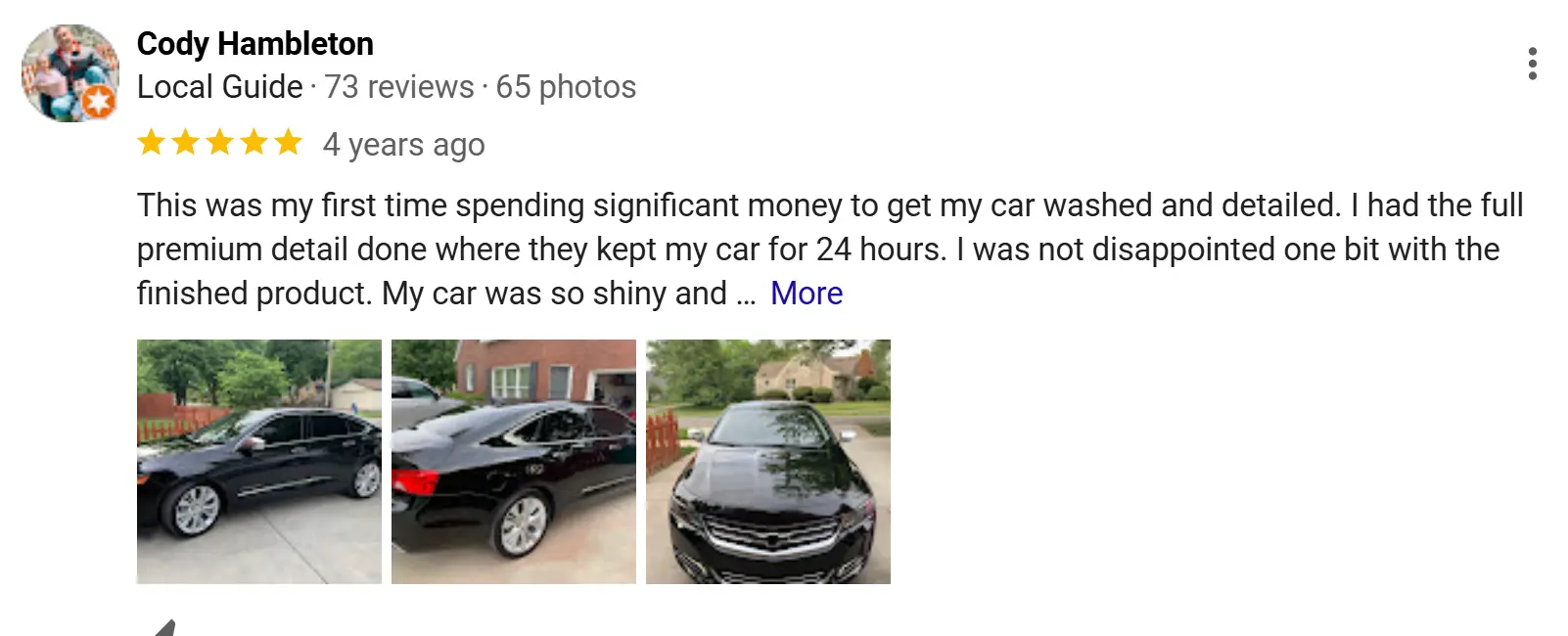 Customer review