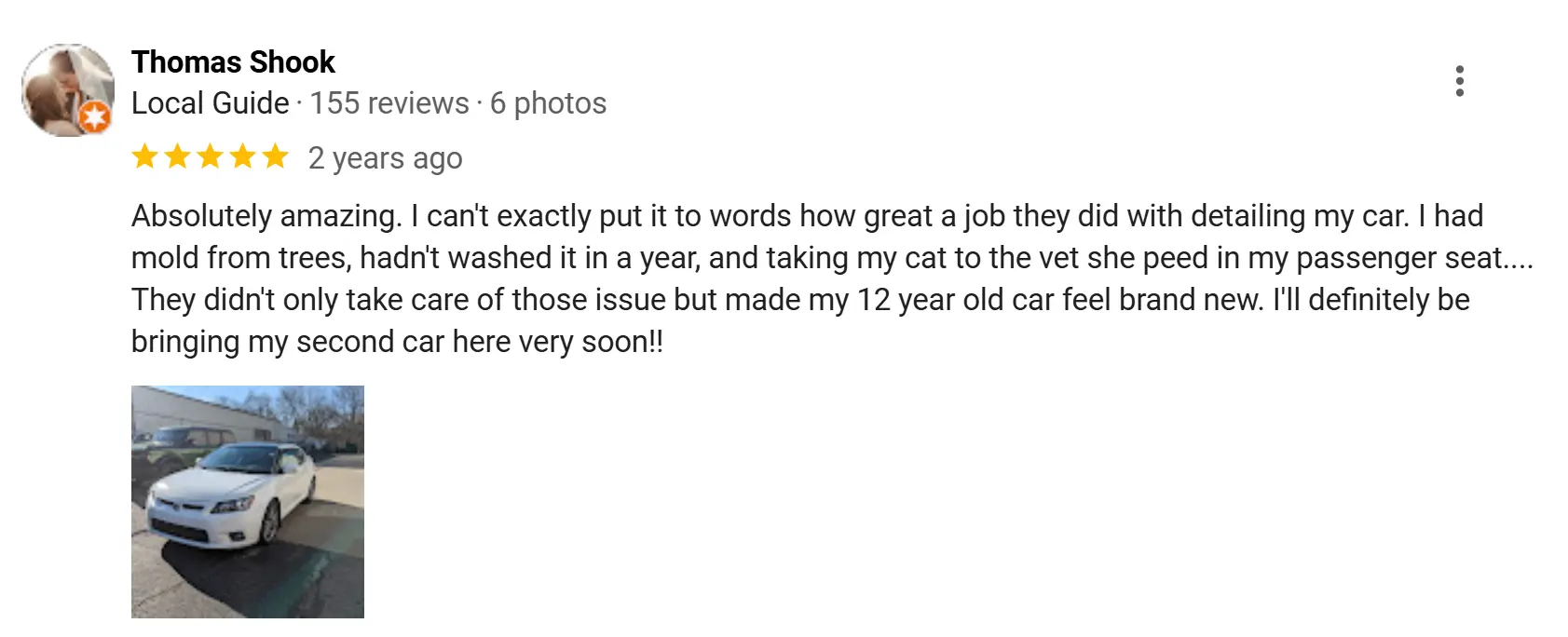 Customer review