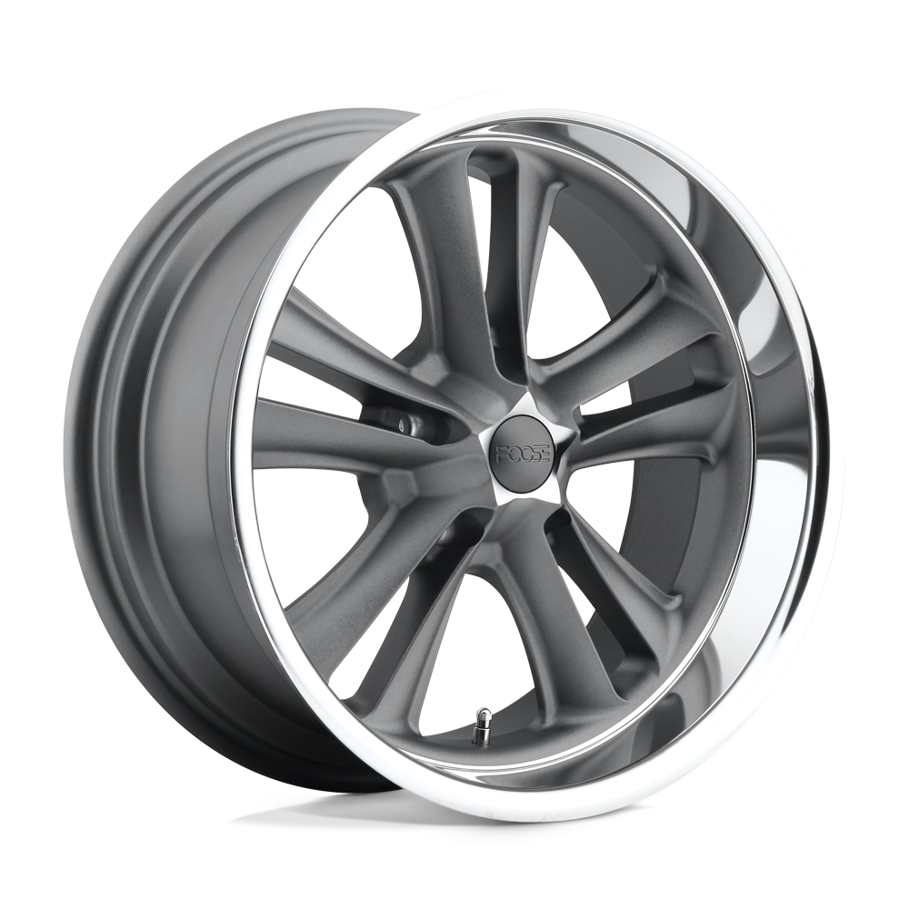 Matte Gun Metal Machined