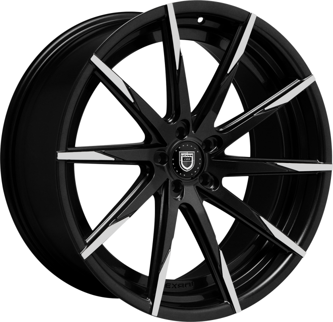 Gloss Black Machined Tips
