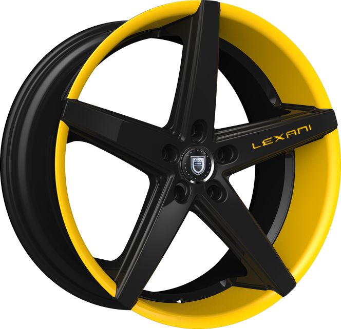 Custom Yellow and Black Finish